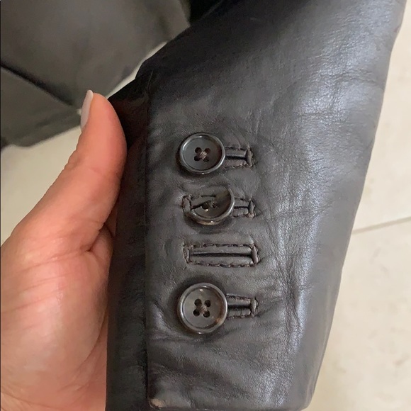 Men leather jacket - Picture 4 of 5